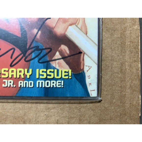 DC Comics Adventures of Superman #600 DF Signed by Jose Marzan Jr. COA 2002 - Picture 8 of 9